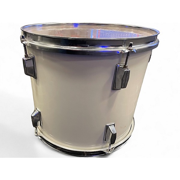 Used Percussion Plus 4 Piece Beginner Classic White Drum Kit