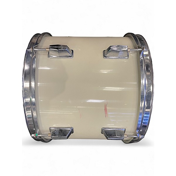 Used Percussion Plus 4 Piece Beginner Classic White Drum Kit