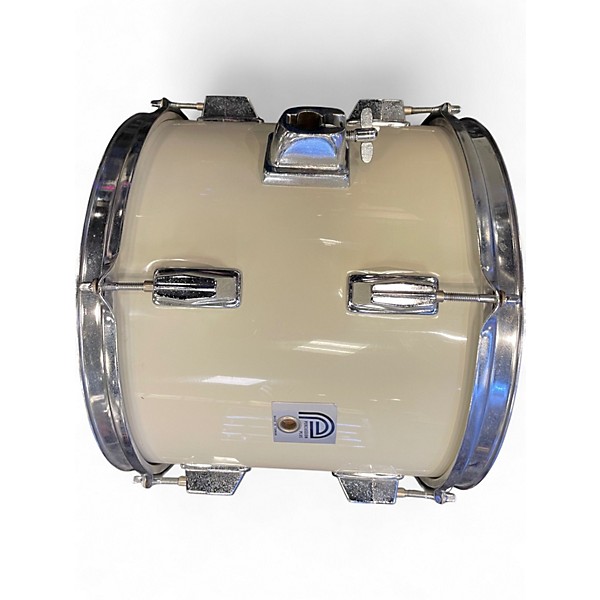 Used Percussion Plus 4 Piece Beginner Classic White Drum Kit
