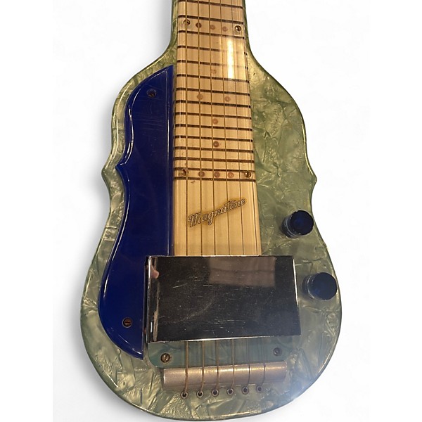 Vintage 1950s Magnatone VARSITY LAP STEEL PEARL BLUE Lap Steel