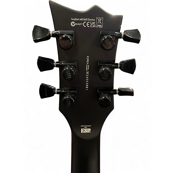 Used ESP EC1000B Satin Black Baritone Guitars