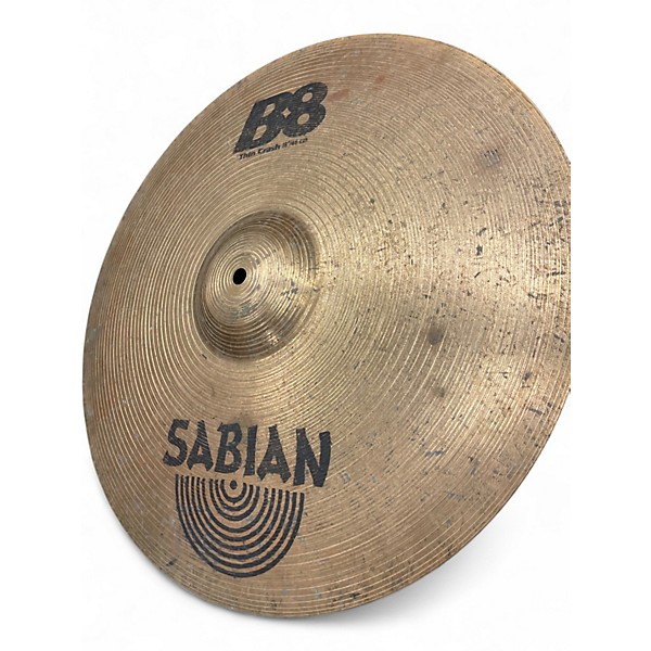 Used SABIAN 18in B8 Thin Crash Cymbal
