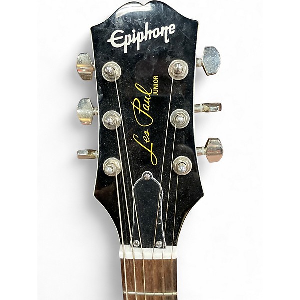 Used Epiphone Les Paul Junior Alpine White Solid Body Electric Guitar