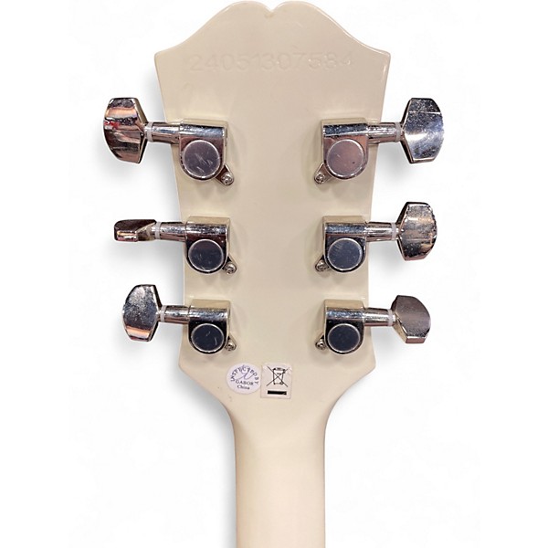 Used Epiphone Les Paul Junior Alpine White Solid Body Electric Guitar