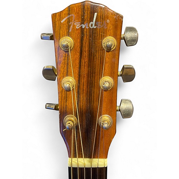 Used Fender CD220CE Natural Acoustic Guitar