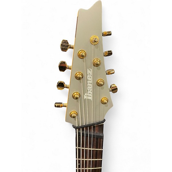 Used Ibanez RGDMS8 Silver Solid Body Electric Guitar