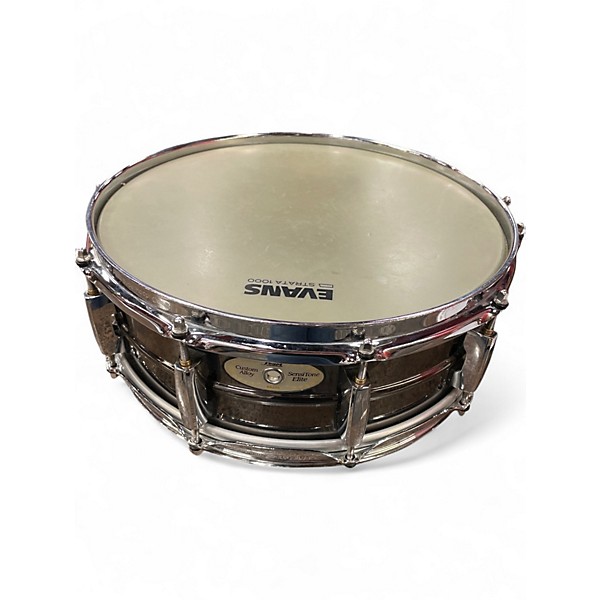 Used Pearl 14X5 Sensitone Elite Snare black nickel Drum