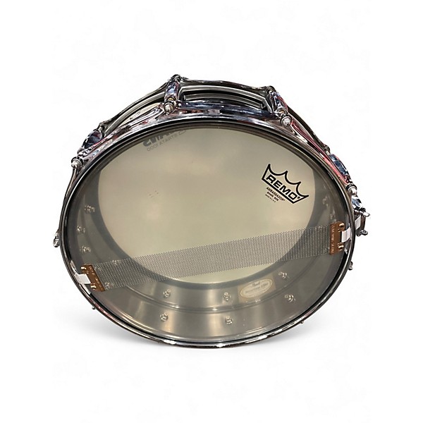 Used Pearl 14X5 Sensitone Elite Snare black nickel Drum