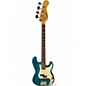 Used 2010s Indiana percision Turquoise Electric Bass Guitar thumbnail