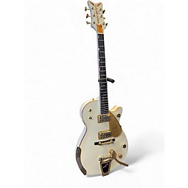 Used Gretsch Guitars G6134T-58 Penguin Vintage White Hollow Body Electric Guitar