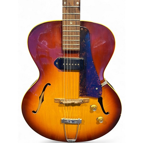 Vintage 1966 Gibson ES125T Cherry Sunburst Hollow Body Electric Guitar