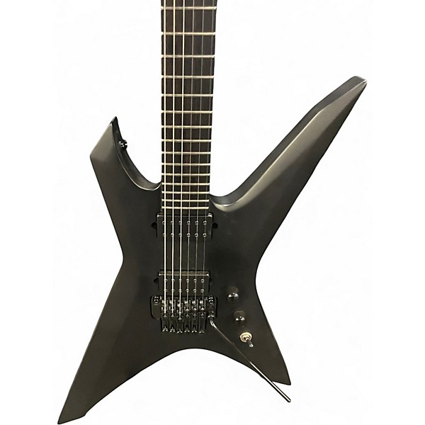 Used Ibanez Xiphos Iron Lablel Flat Black Solid Body Electric Guitar