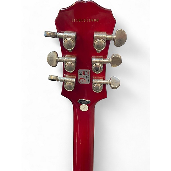 Used Epiphone Les Paul Standard Pro Cherry Sunburst Solid Body Electric Guitar