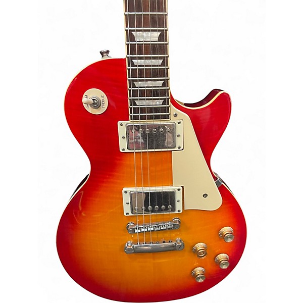 Used Epiphone Les Paul Standard Pro Cherry Sunburst Solid Body Electric Guitar