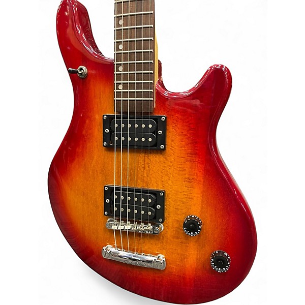 Used Washburn BT2 2 Color Sunburst Solid Body Electric Guitar