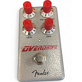 Used Fender HAMMERTONE OVERDRIVE Effect Pedal