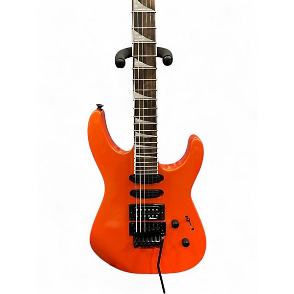 Used Jackson SL3X DX ORANGE Solid Body Electric Guitar