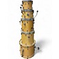Used Ludwig 5 Piece drum kit Natural Drum Kit