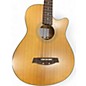 Used Ibanez AEB 10 LG Natural Acoustic Bass Guitar