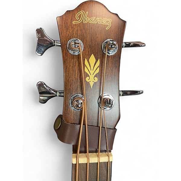 Used Ibanez AEB 10 LG Natural Acoustic Bass Guitar