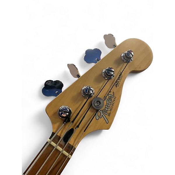 Used Fender Player Jazz Bass Tide Pool Electric Bass Guitar