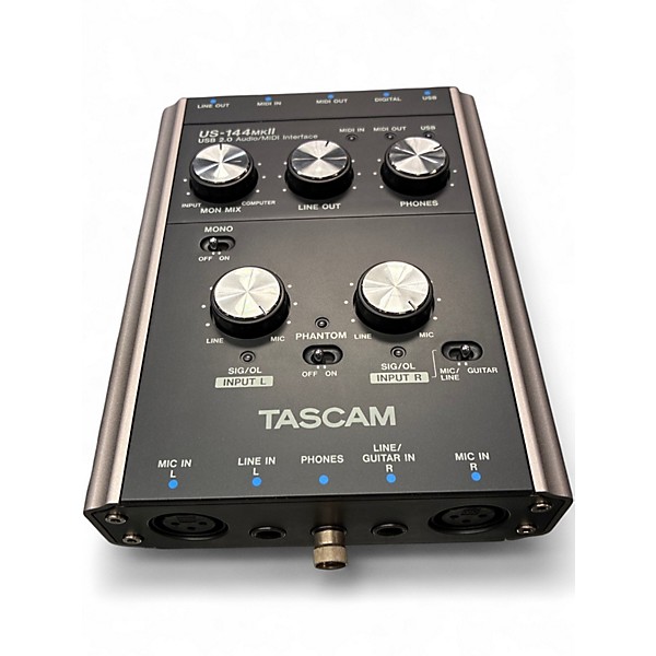 Used TASCAM us144 mkii Audio Interface
