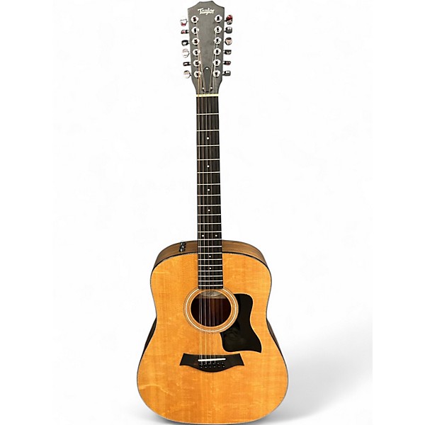 Used Taylor 150E Natural 12 String Acoustic Guitar