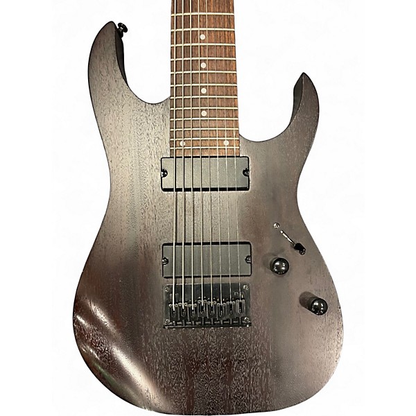 Used Ibanez RG8MH Worn Natural Solid Body Electric Guitar