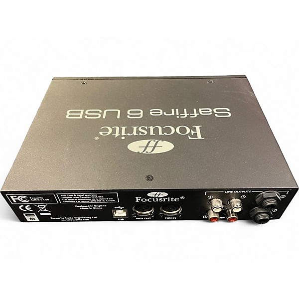 Used Focusrite saffire 6 Audio Interface