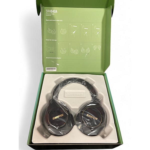 Used Shure SRH840A Studio Headphones