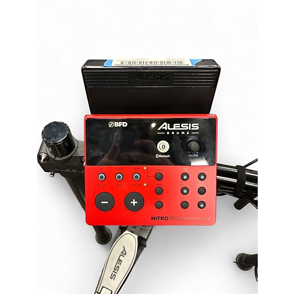Used Alesis Nitro Pro w/ Crash 2 Electric Drum Set