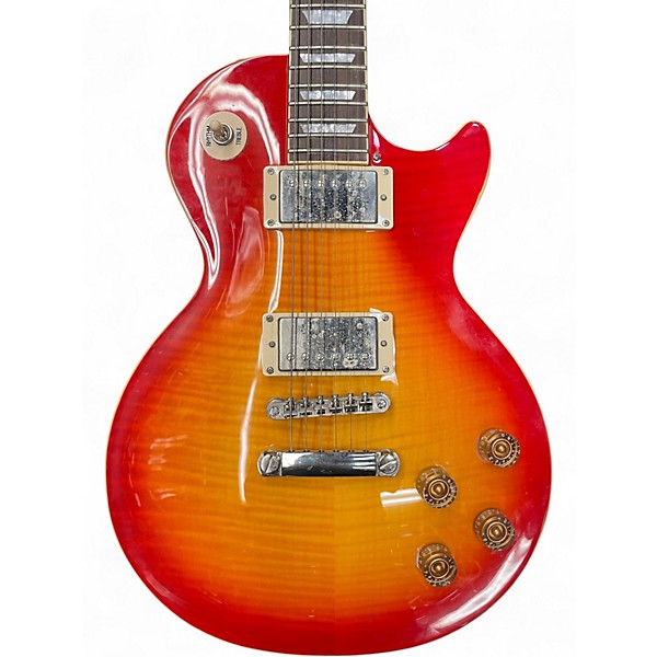 Used Epiphone Les Paul Standard Pro Cherry Sunburst Solid Body Electric Guitar