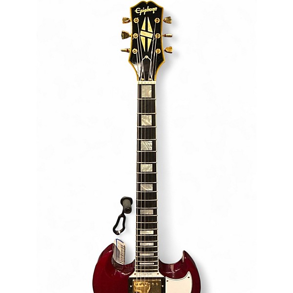 Used 2021 Epiphone JOE BONAMASSA 63 SG CUSTOM Wine Red Solid Body Electric Guitar