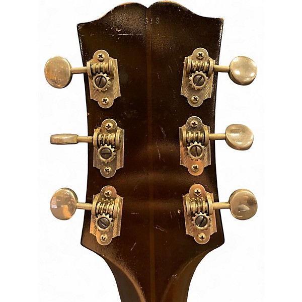 Vintage 1956 Guild CE-100 Sunburst Acoustic Electric Guitar