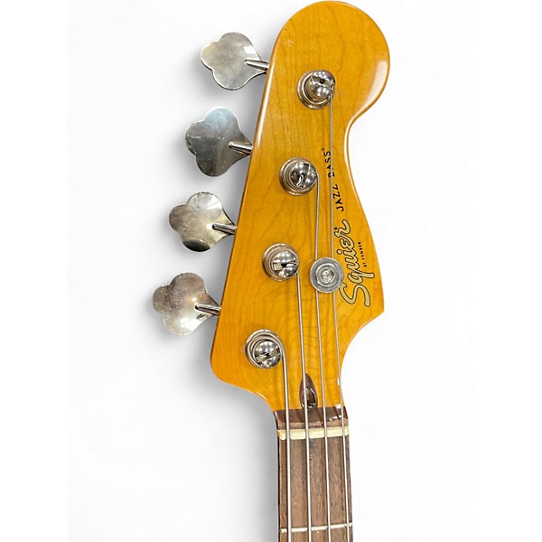 Used Squier Classic Vibe 1960S Jazz Bass Black Electric Bass Guitar