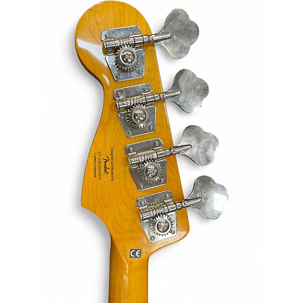 Used Squier Classic Vibe 1960S Jazz Bass Black Electric Bass Guitar