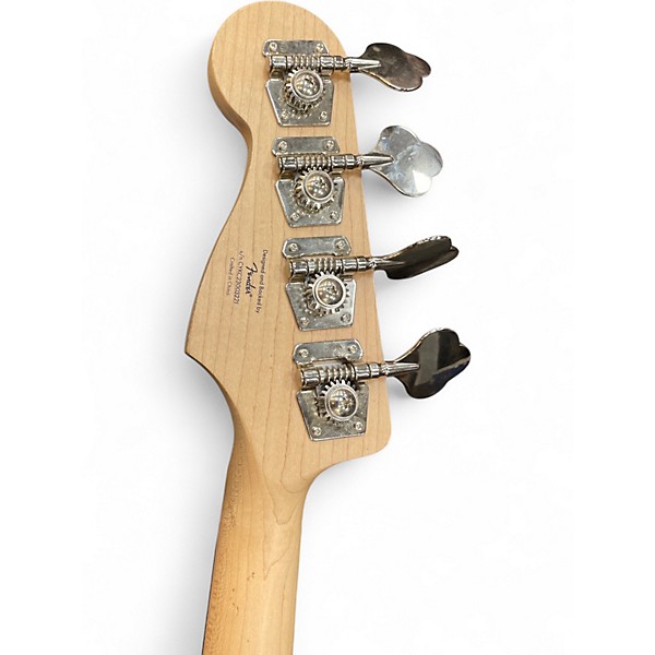 Used Squier Affinity Jaguar Bass H Gray Electric Bass Guitar