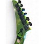 Used Kramer dave mustaine v green Solid Body Electric Guitar