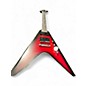 Used Epiphone dave mustaine v red and black Solid Body Electric Guitar thumbnail