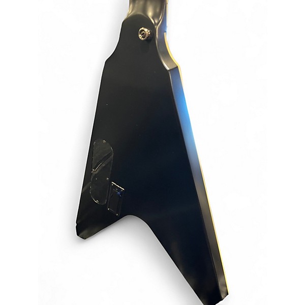 Used Epiphone dave mustaine v red and black Solid Body Electric Guitar