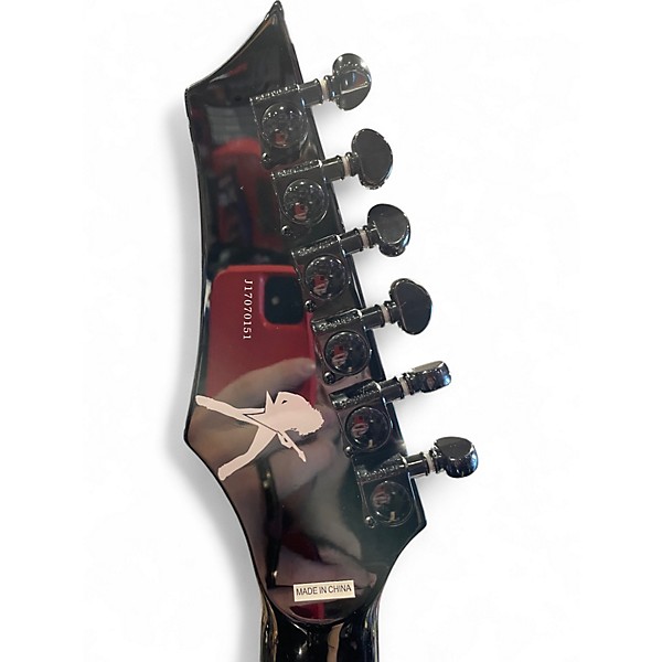 Used Dean dave mustaine v Custom Graphic Solid Body Electric Guitar