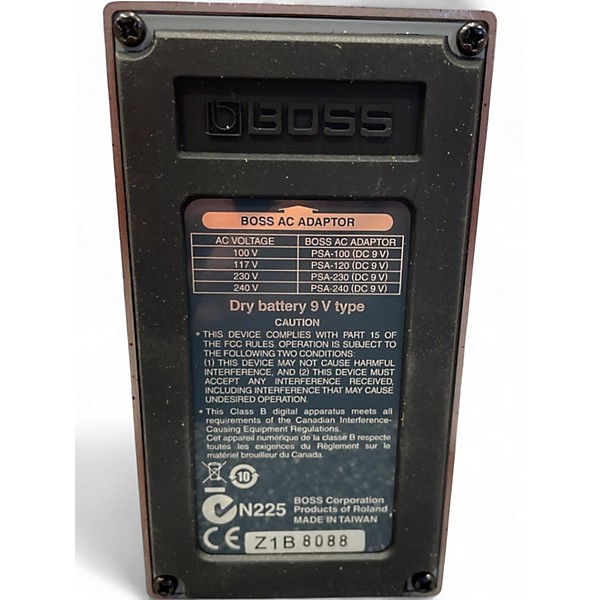 Used BOSS BC2 British Combo Drive Effect Pedal