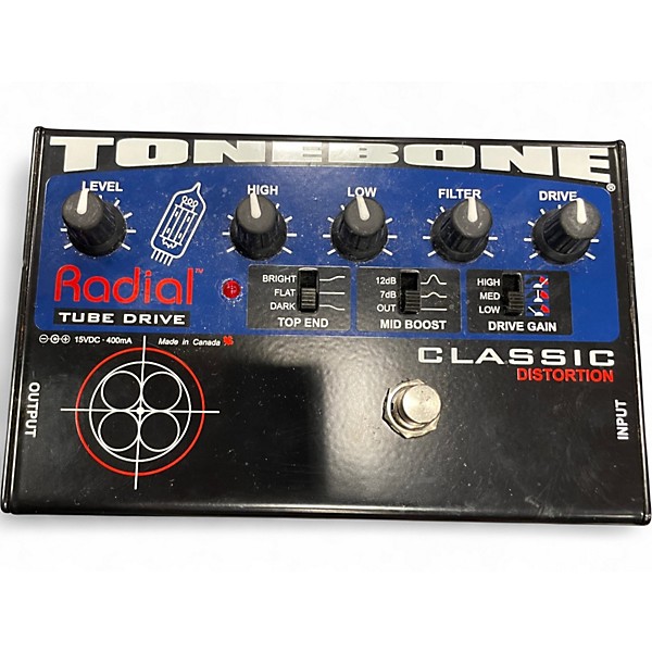 Used Radial Engineering Tonebone Classic Tube Drive Effect Pedal