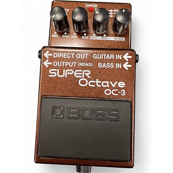 Used BOSS OC3 Super Octave Effect Pedal