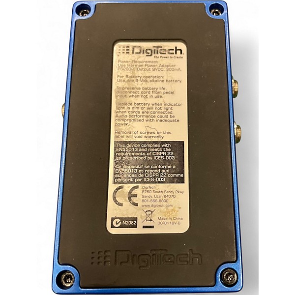 Used DigiTech Screamin' Blues Overdrive Effect Pedal