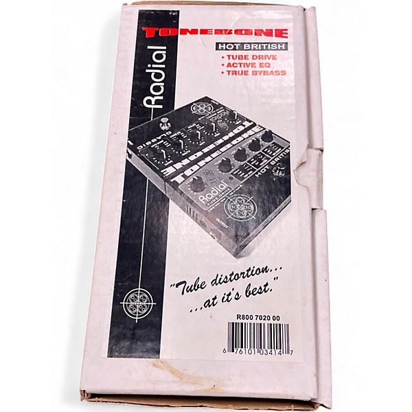 Used Radial Engineering Tonebone Hot British Tube Drive Effect Pedal