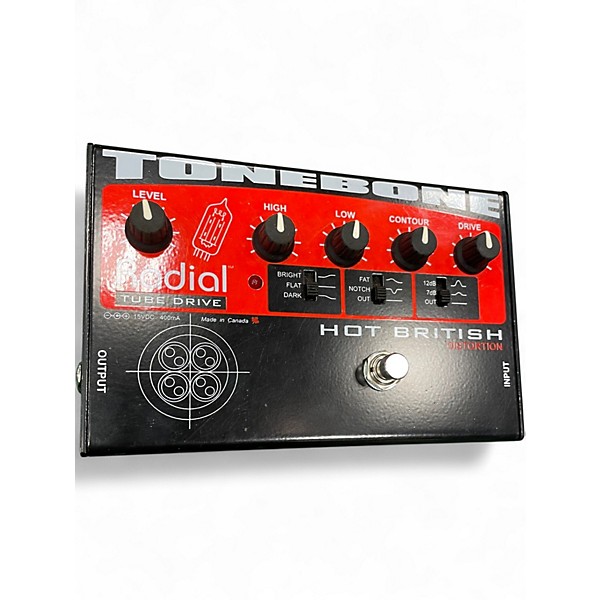 Used Radial Engineering Tonebone Hot British Tube Drive Effect Pedal