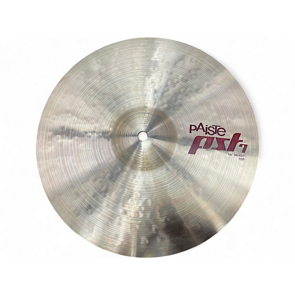 Used Paiste 14in PST7 Hi Hat Pair Cymbal