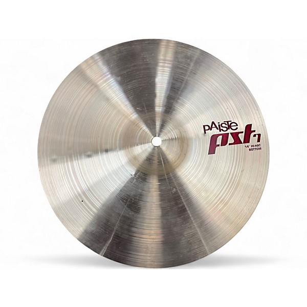 Used Paiste 14in PST7 Hi Hat Pair Cymbal