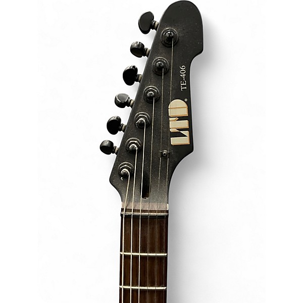 Used Ltd TE-406 MATTE BLACK Solid Body Electric Guitar